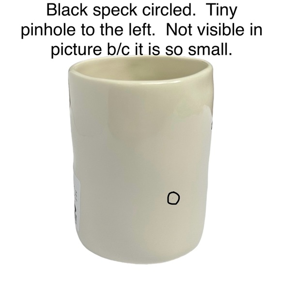 Rae Dunn CREATE Mug Coffee Tea White with Black Typewriter Letters NWT 2017 OG - Picture 6 of 12